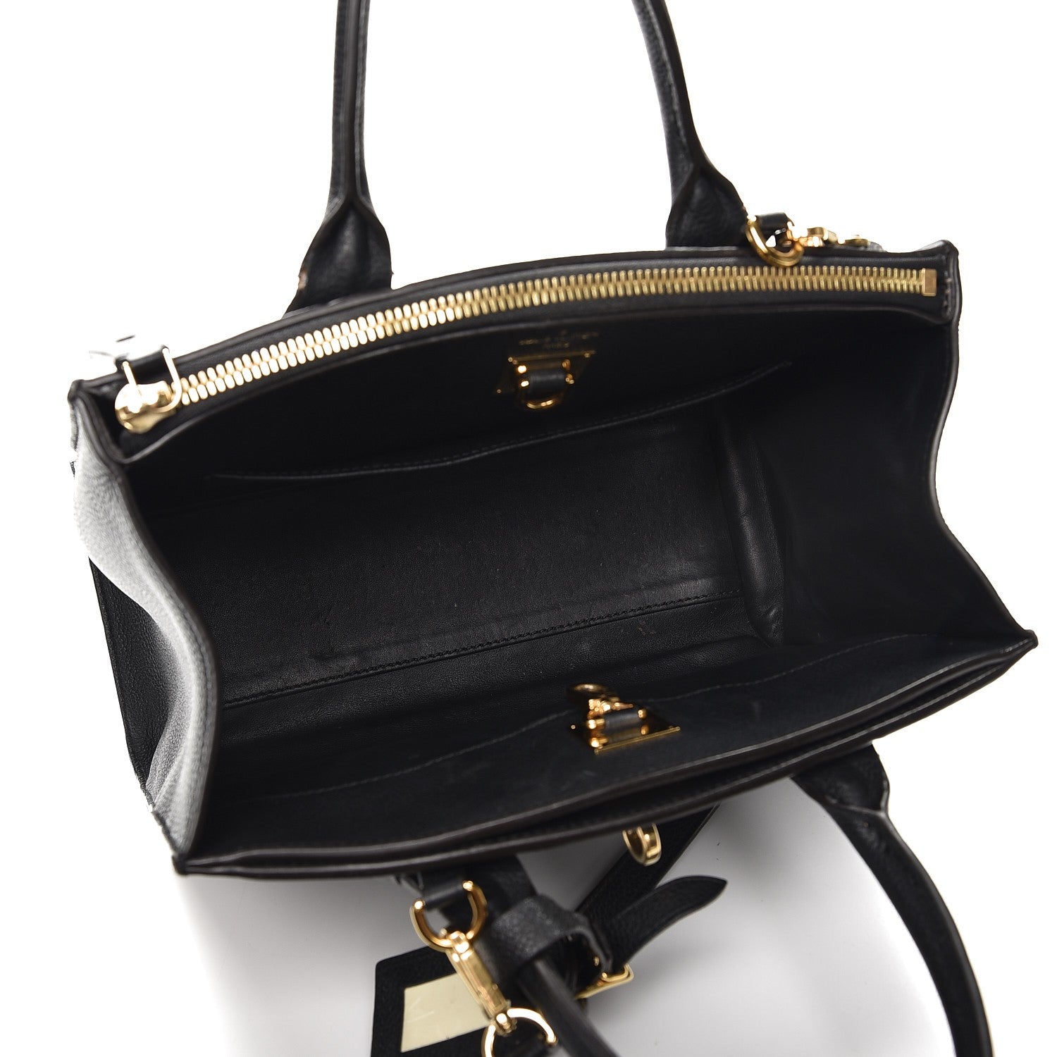 Louis Vuitton Taurillon City Steamer PM Black 6 of 11