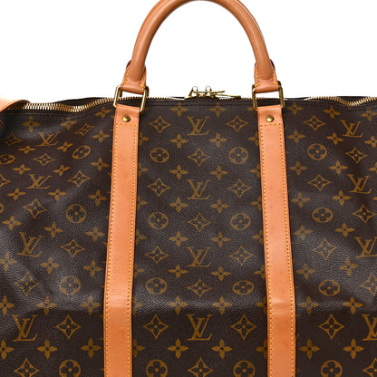 Louis Vuitton Monogram Keepall Bandouliere 60 7 of 12