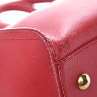 Saint Laurent Calfskin Small Classic Y Cabas Rouge Orient 12 of 20