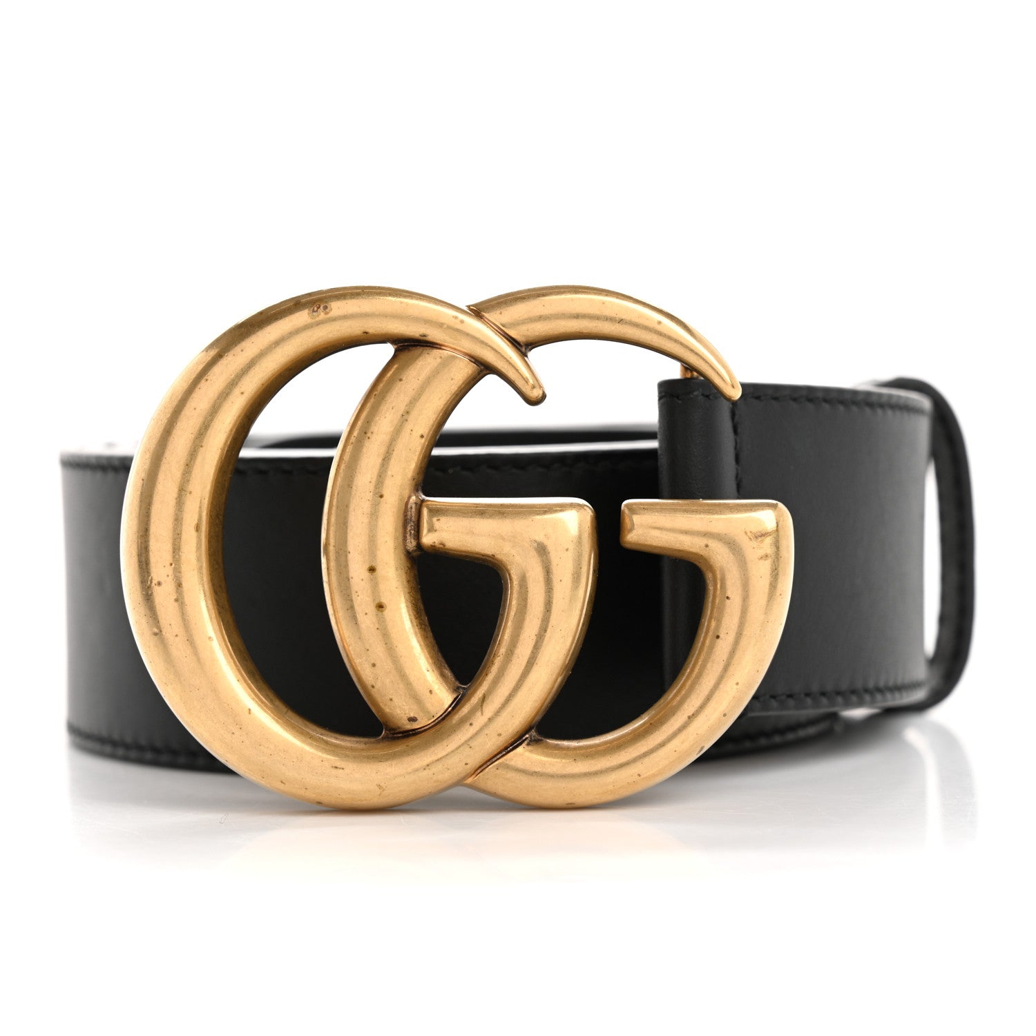 Gucci Calfskin Double G 40mm Belt 95 38 Black 6 of 7
