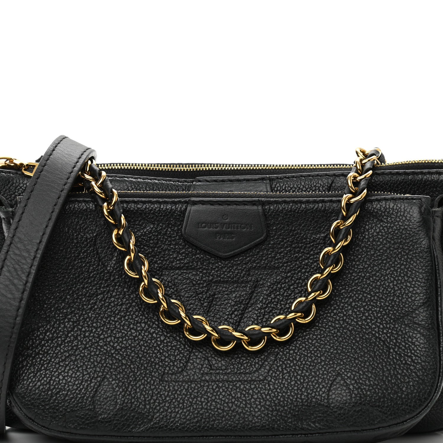 Louis Vuitton Empreinte Monogram Giant Multi Pochette Accessories Black 8 of 11