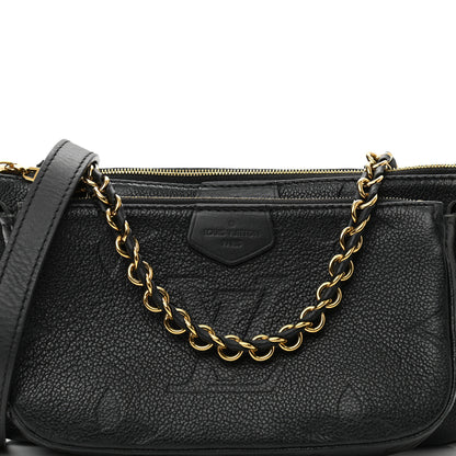 Louis Vuitton Empreinte Monogram Giant Multi Pochette Accessories Black 8 of 11