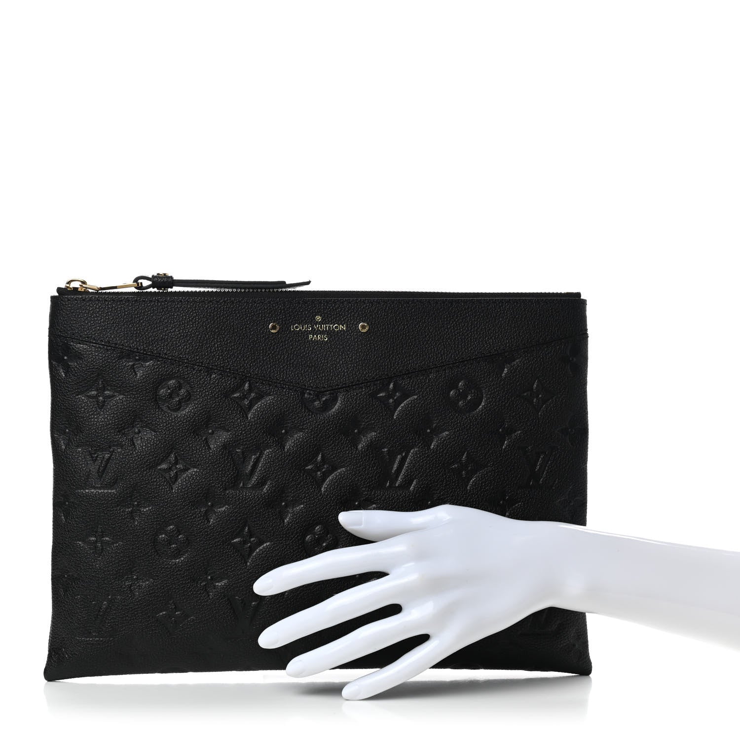 Louis Vuitton Empreinte Daily Pouch Black 2 of 6