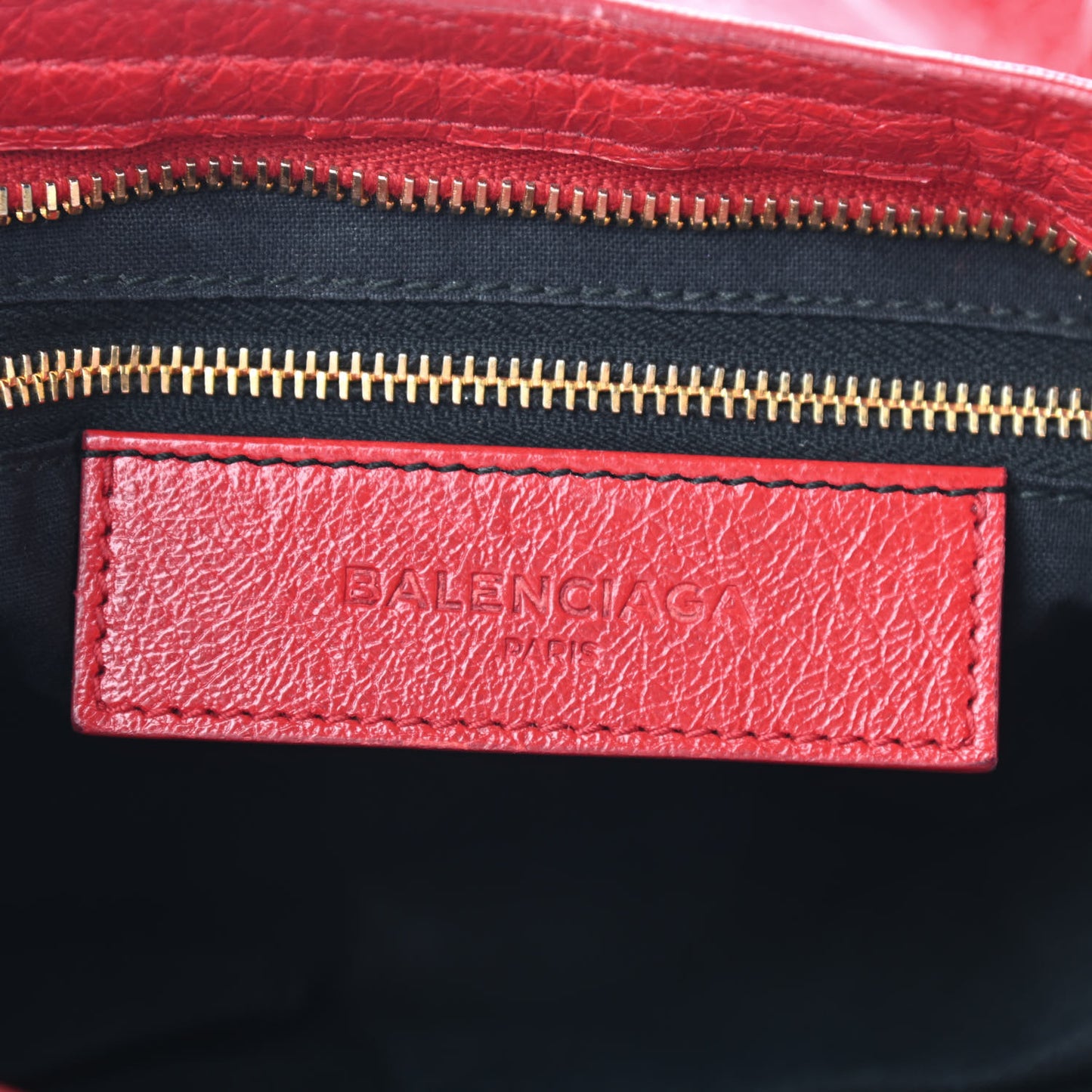 Agneau Classic Gold Hardware S City Rouge Groseille