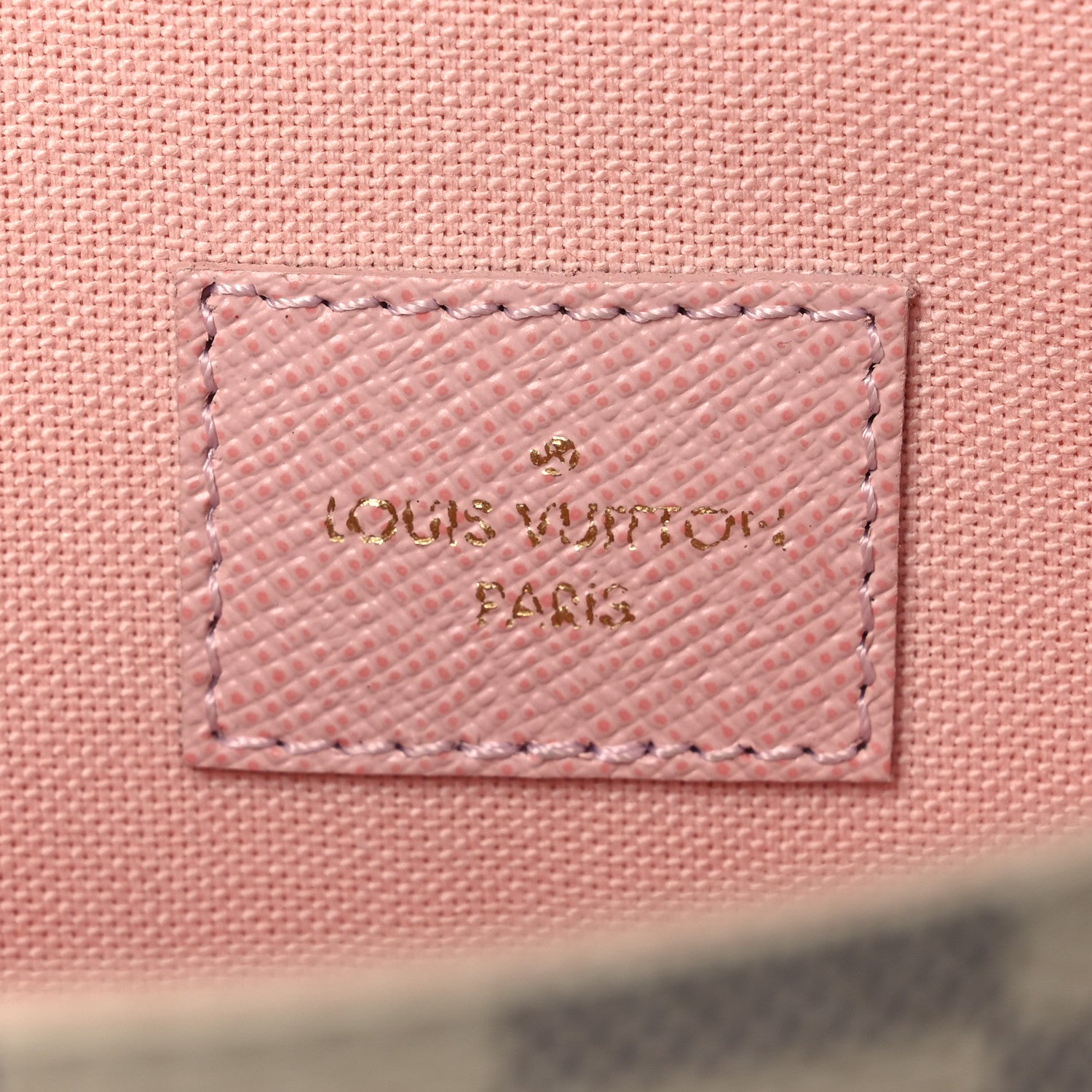 Louis Vuitton Damier Azur Pochette Felicie Chain Wallet Rose Ballerine Rose Ballerine 7 of 11