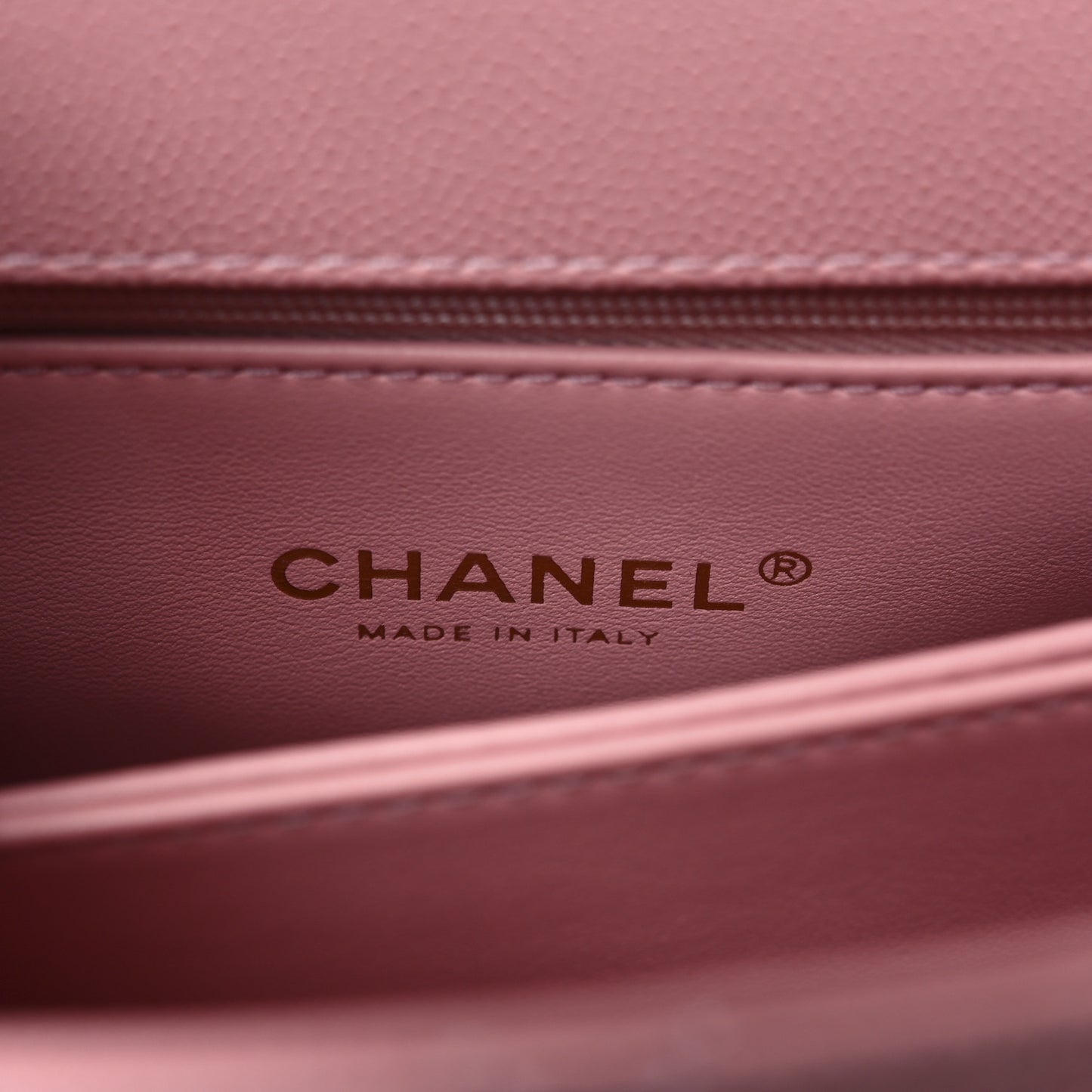 Caviar Quilted Mini Coco Handle Flap Pink