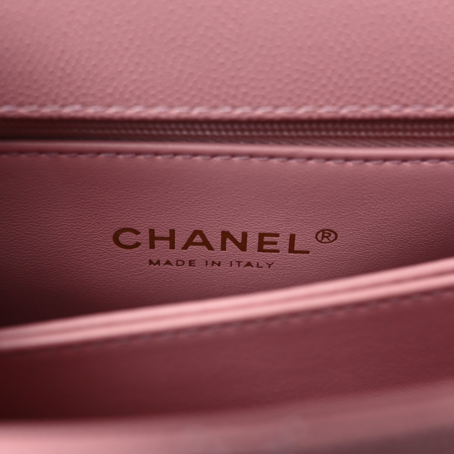 Chanel Caviar Quilted Mini Coco Handle Flap Pink 6 of 10