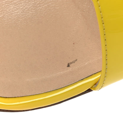 Christian Louboutin Patent Toboggan 100 Pumps 40.5 Sun 11 of 12