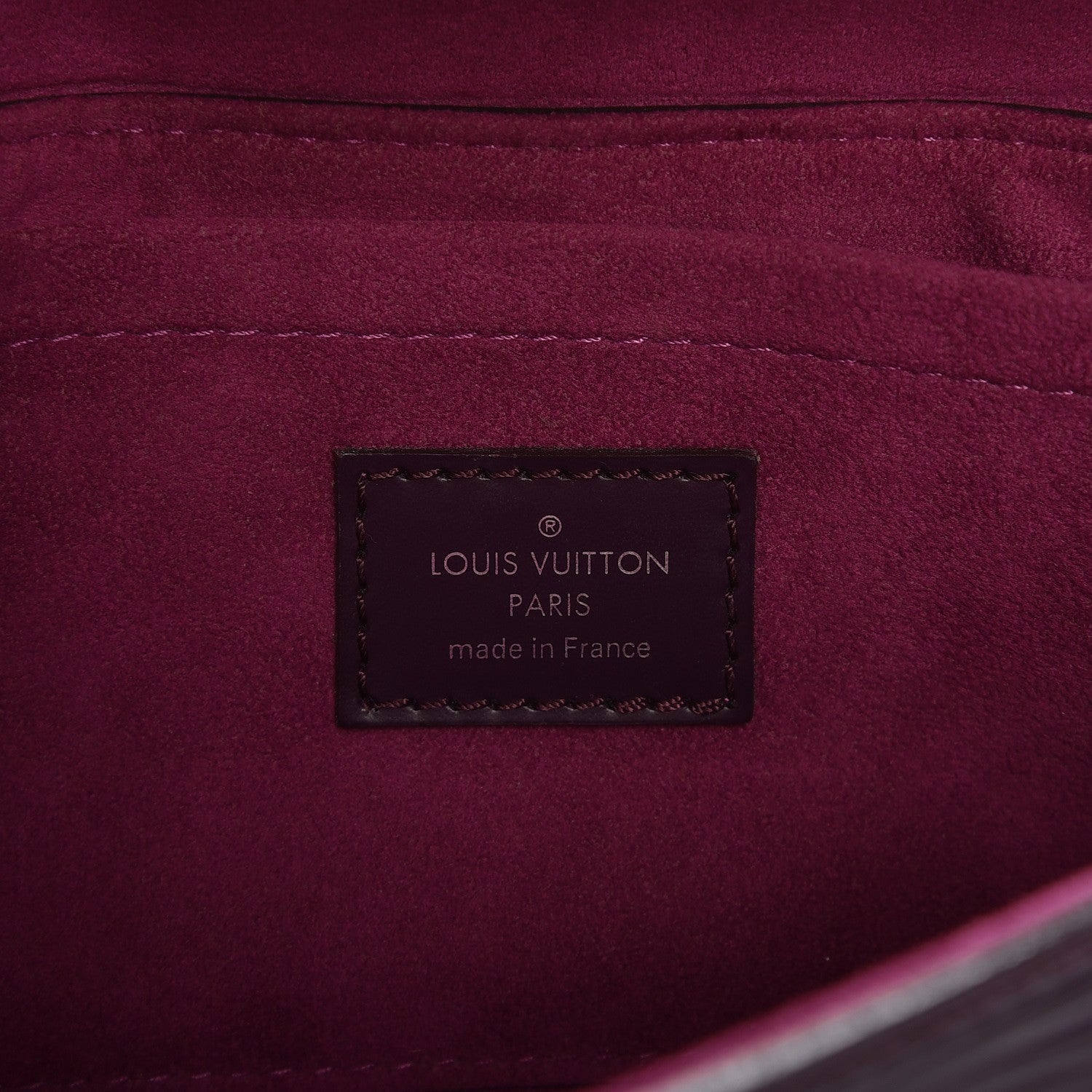 Louis Vuitton Epi Montaigne Clutch Cassis 6 of 6