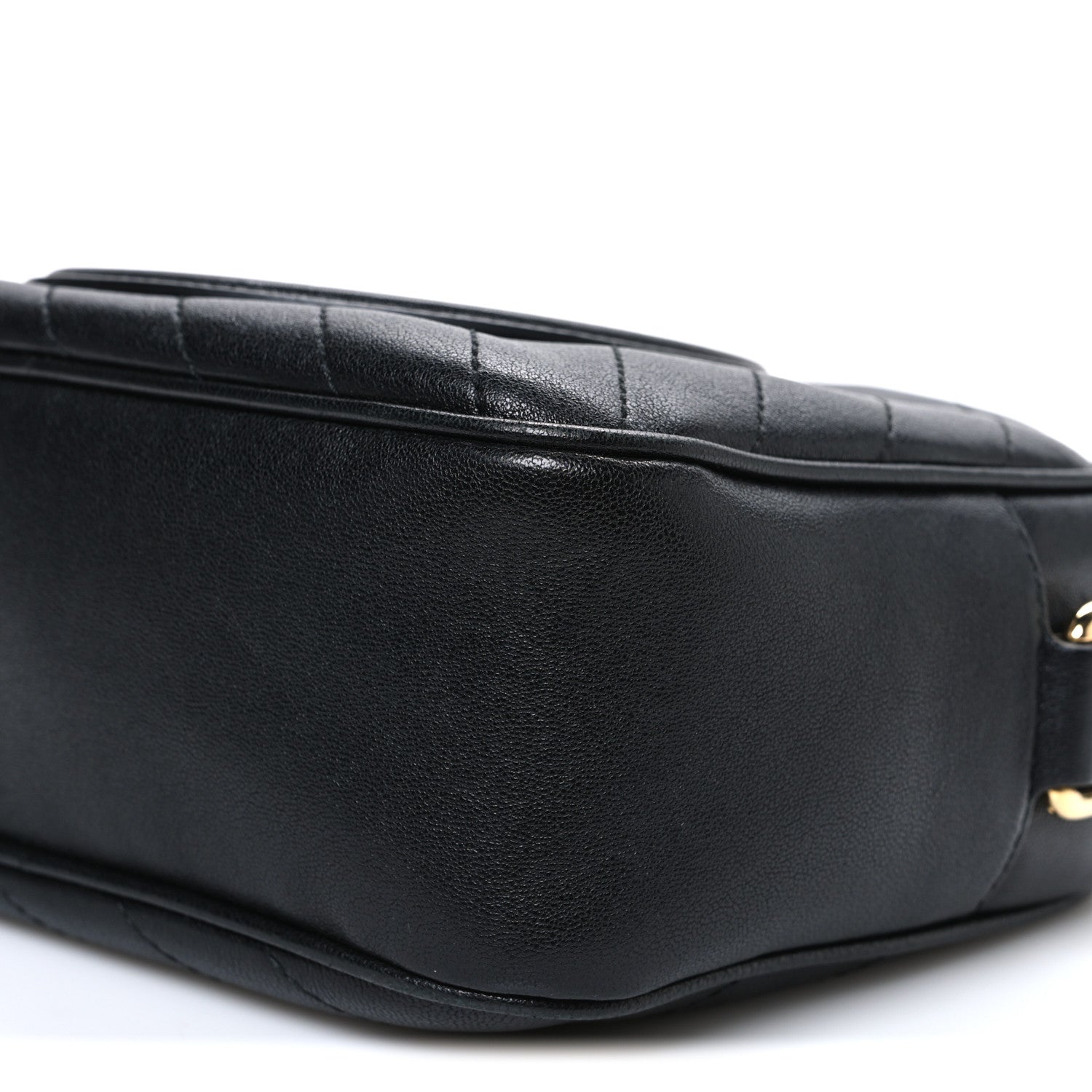 Gucci Sakai Be Green Calfskin Diagonal Stitched Small Blondie Shoulder Bag Black 10 of 10