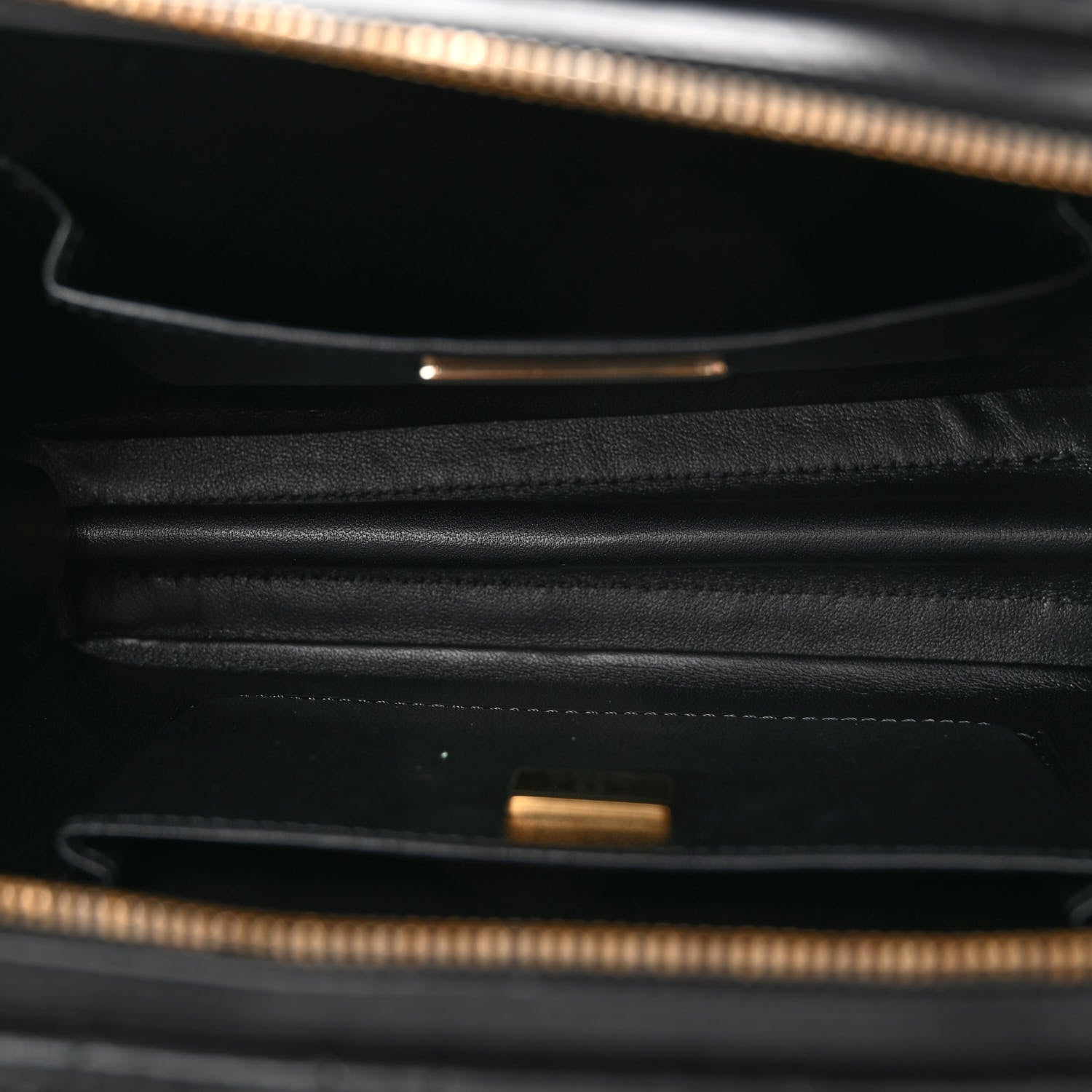 Chanel Calfskin Quilted Studded Square Vanity Case Black 6 of 12