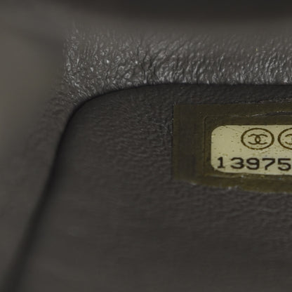 Chanel Caviar Quilted Medium Double Flap Grey 8 of 10