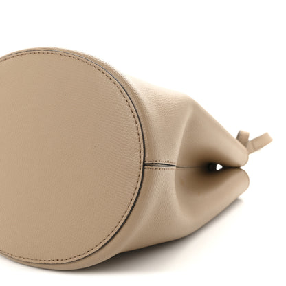 Burberry Haymarket Check Colours Small Lorne Bucket Crossbody Beige 9 of 9