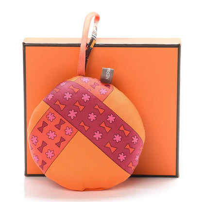 Hermes Silk Petit H Round Ornament Charm 5 of 5