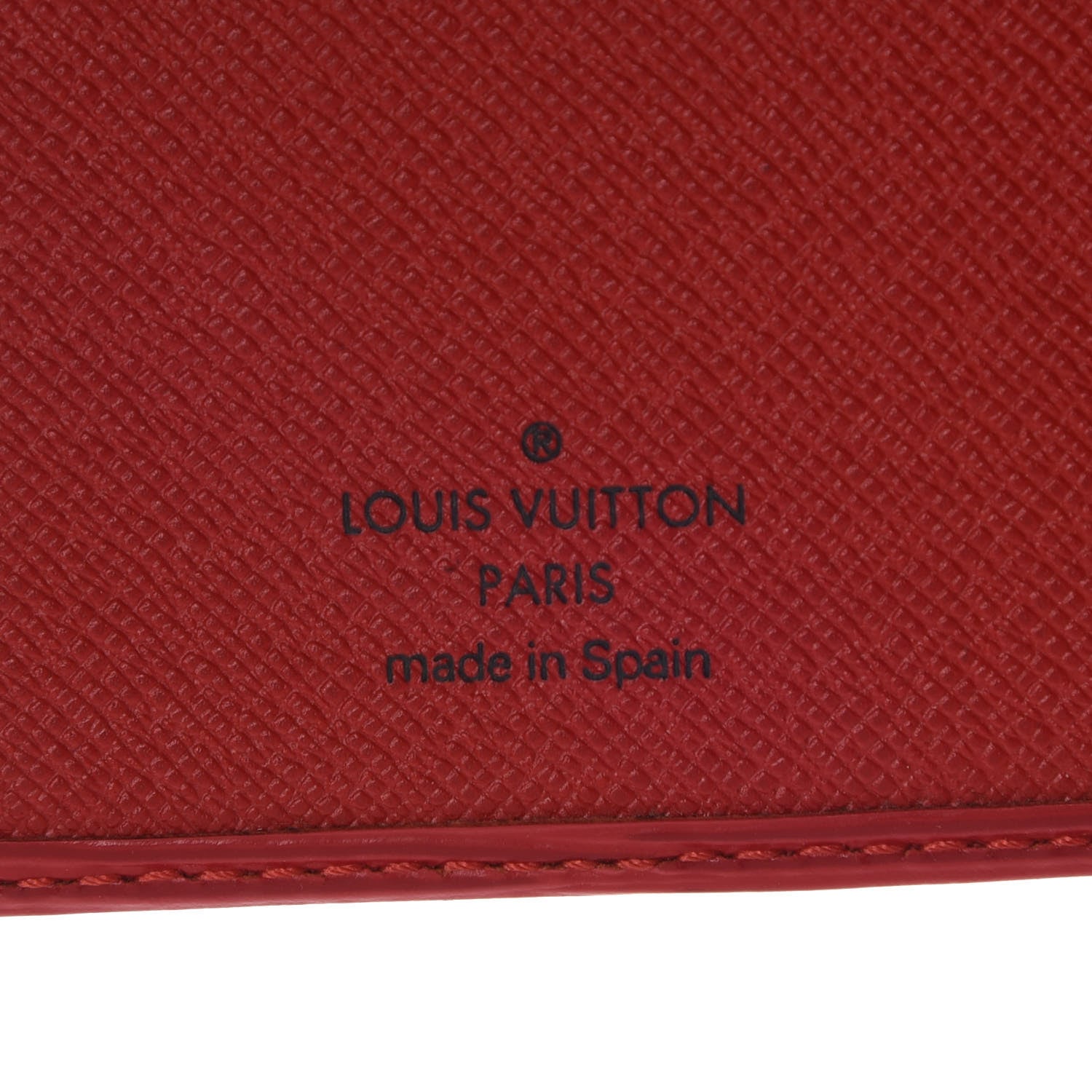 Louis Vuitton Epi Checkbook Organizer Wallet Castillan Red 6 of 6