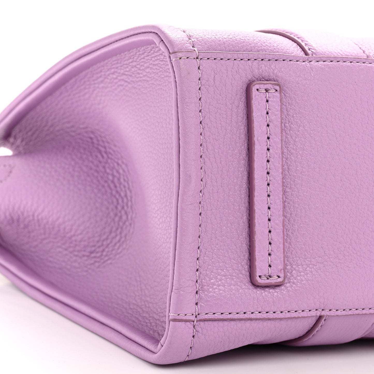 Grained Calfskin Medium The Tote Bag Regal Orchid