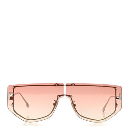 Fendi Metal Fendi First Sunglasses FE 40096/U Pink 2 of 7