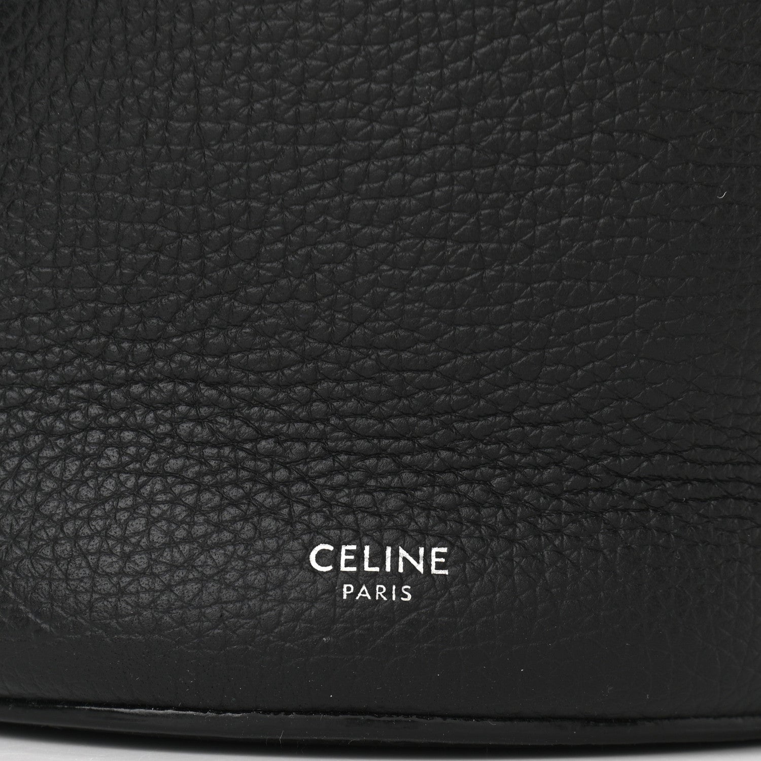 Celine Supple Grained Calfskin Nano Big Bag Bucket Black 6 of 10