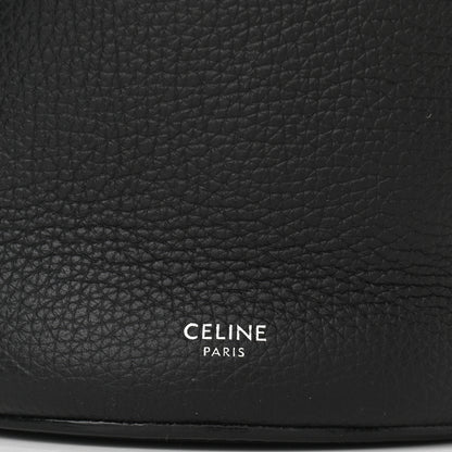 Celine Supple Grained Calfskin Nano Big Bag Bucket Black 6 of 10