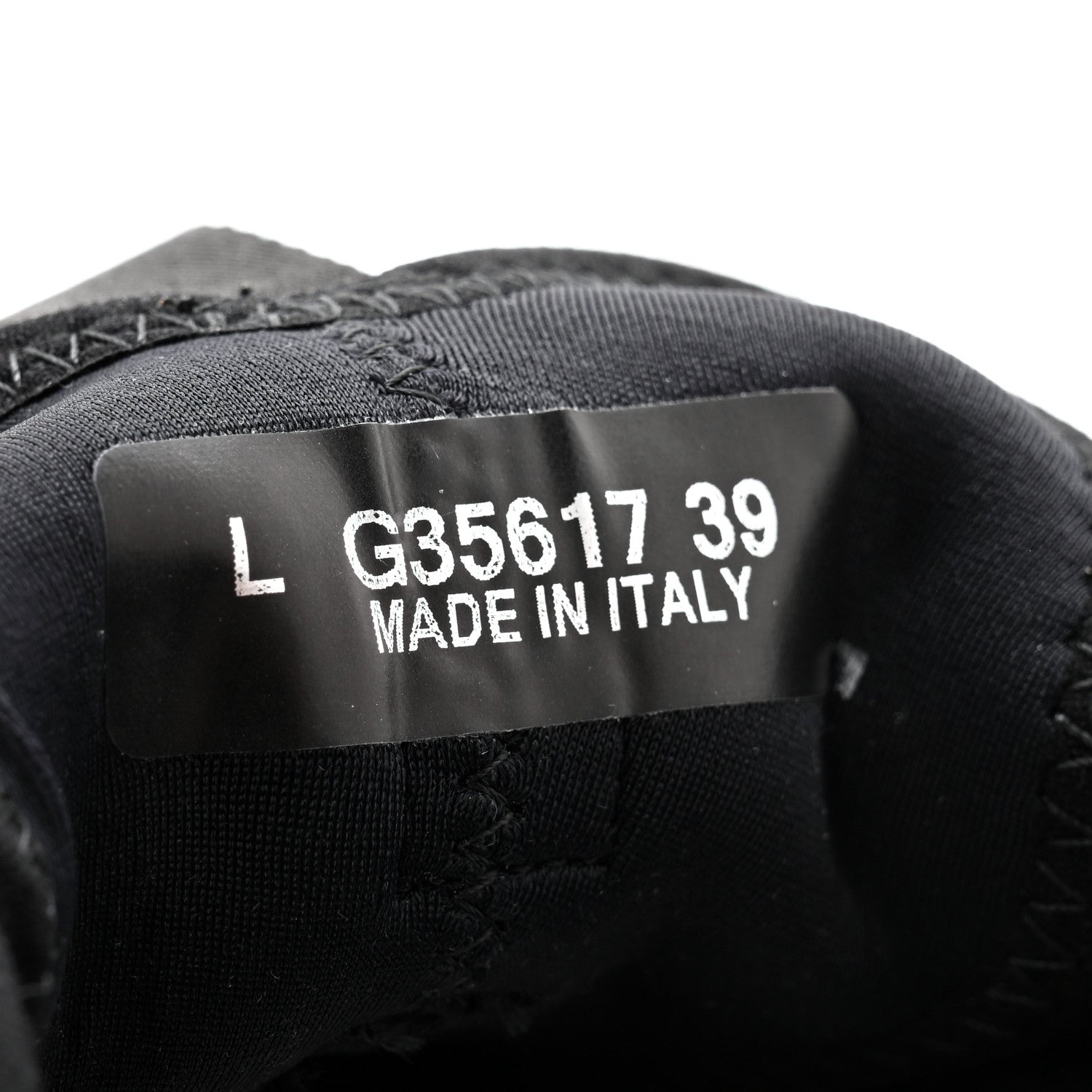 Chanel Velvet Calfskin Mixed Fibers CC Sneakers 39 Black 7 of 9
