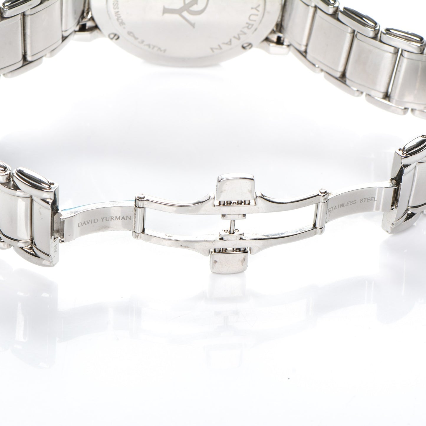 Stainless Steel Diamond Bezel Mother of Pearl 38mm Classic Quartz Watch