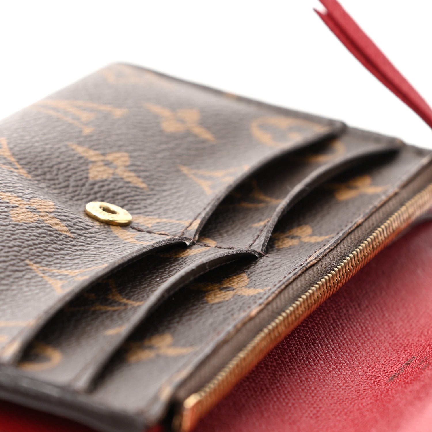 Louis Vuitton Monogram Emilie Wallet Fuchsia 8 of 10