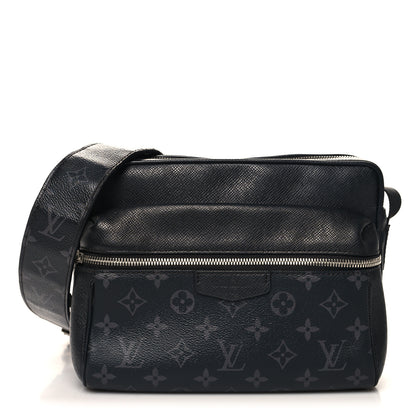 Louis Vuitton Taiga Monogram Eclipse Outdoor Messenger Black 1 of 9