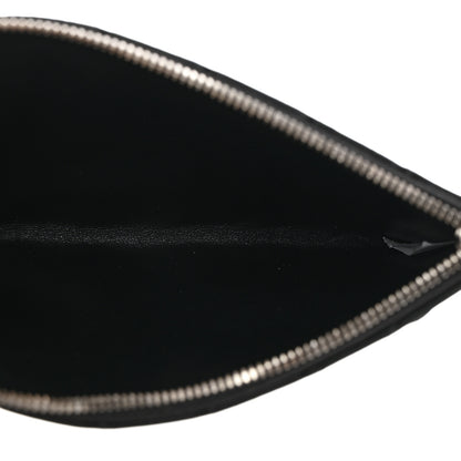 Bottega Veneta Nappa Intrecciato Card Case On Strap Black 5 of 8