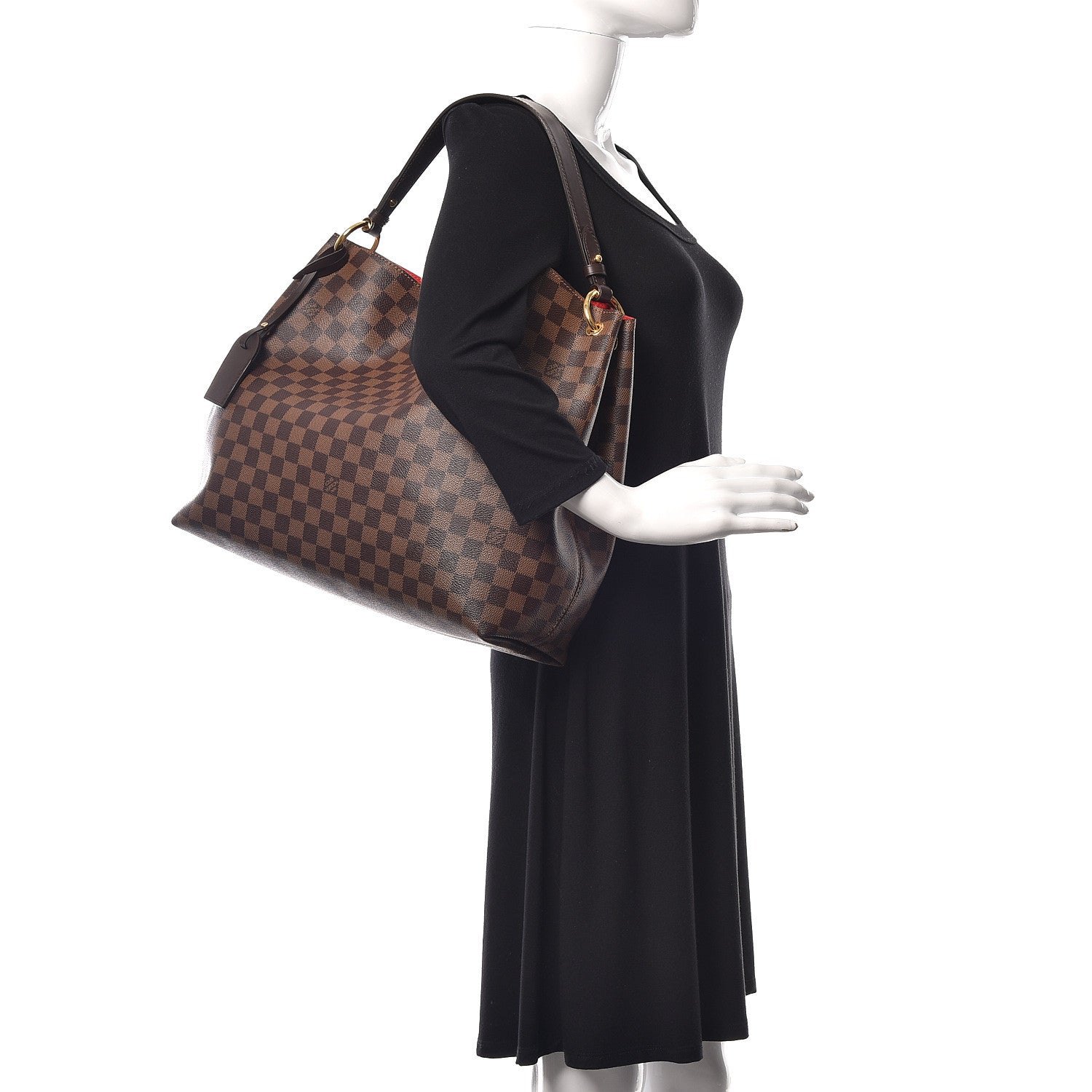 Louis Vuitton Damier Ebene Graceful MM 2 of 9