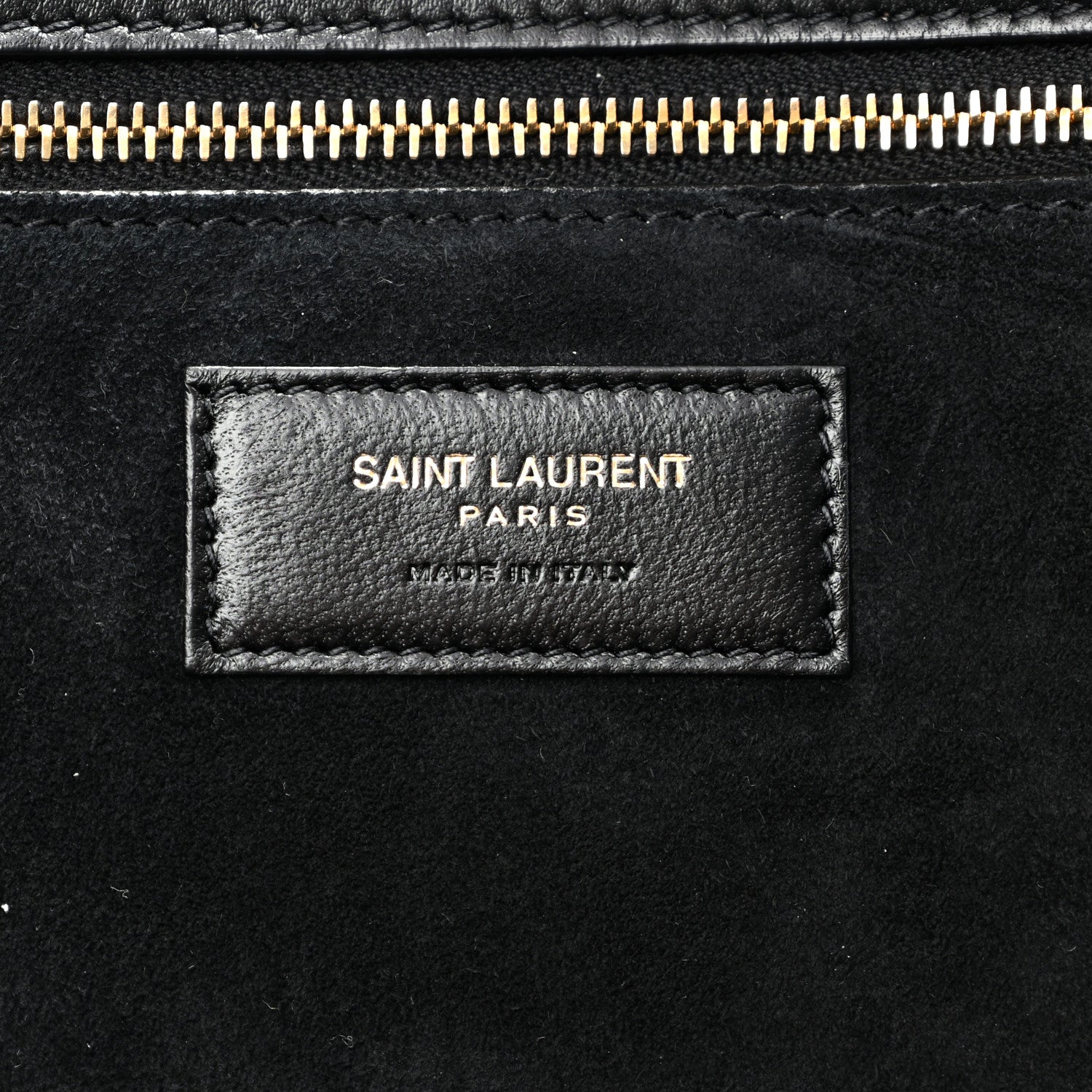 Saint Laurent Pony Hair Nappa Leopard Print Le 5 A 7 Bea Tote Earth Black 6 of 12