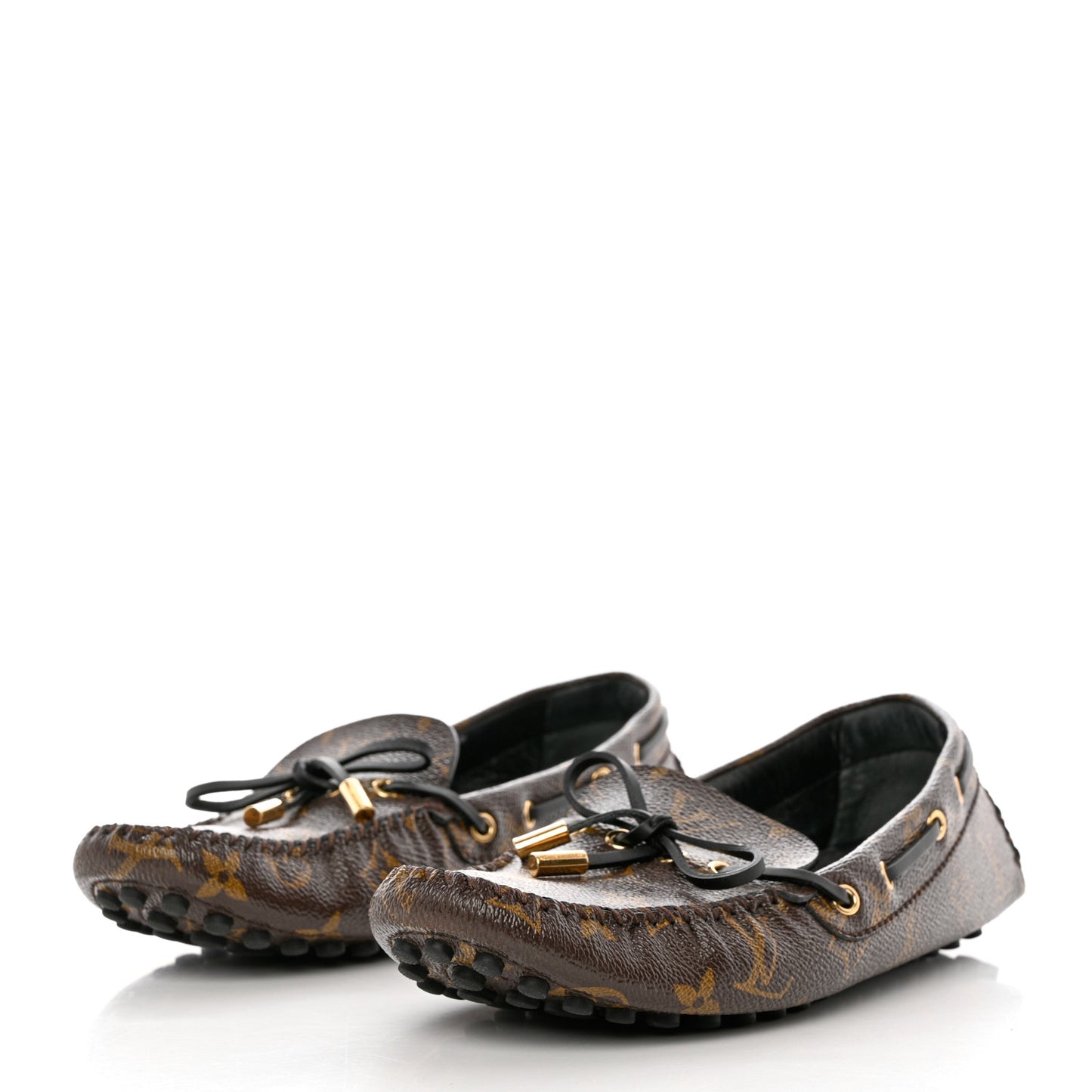 Patent Monogram Gloria Loafers 39.5