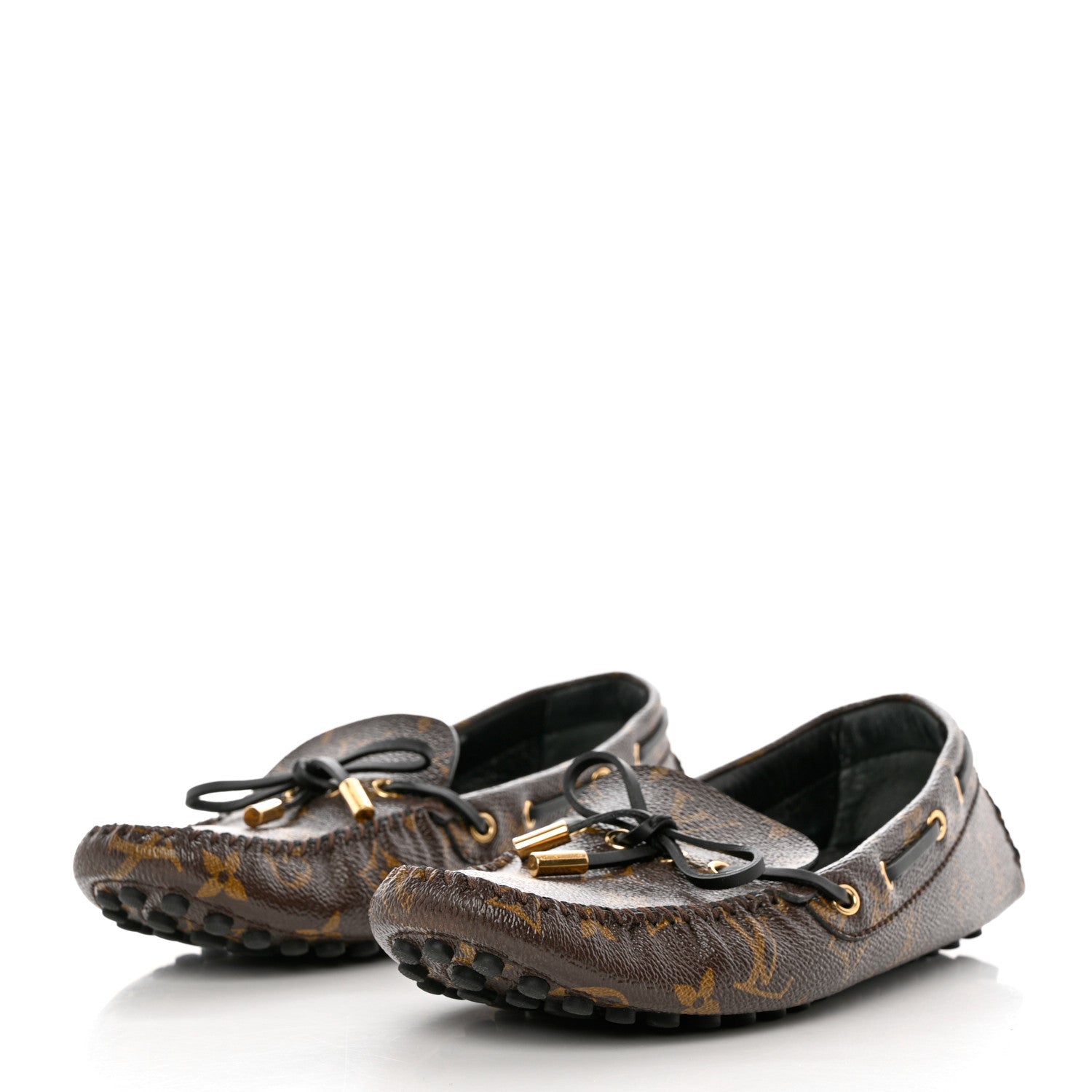 Louis Vuitton Patent Monogram Gloria Loafers 39.5 3 of 12