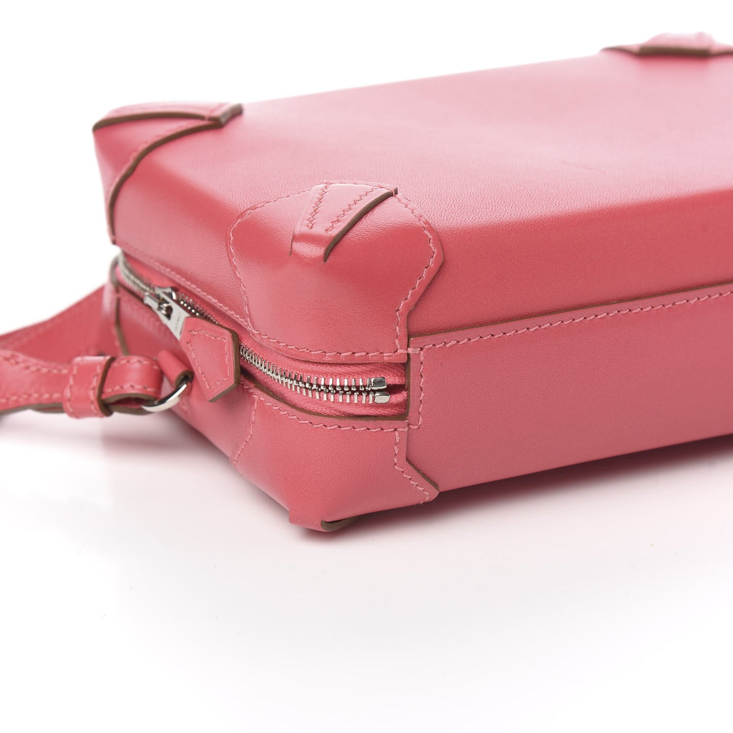Tadelakt Mini Pochette Maxibox Rose Lipstick
