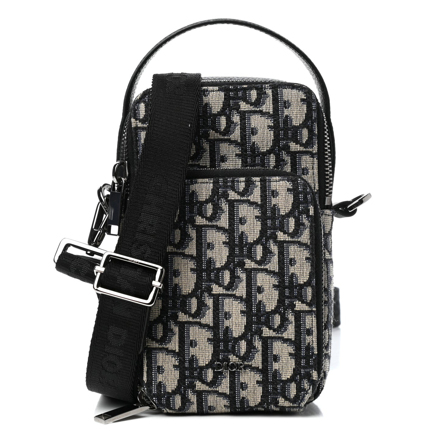 Oblique Crossbody Bag Blue