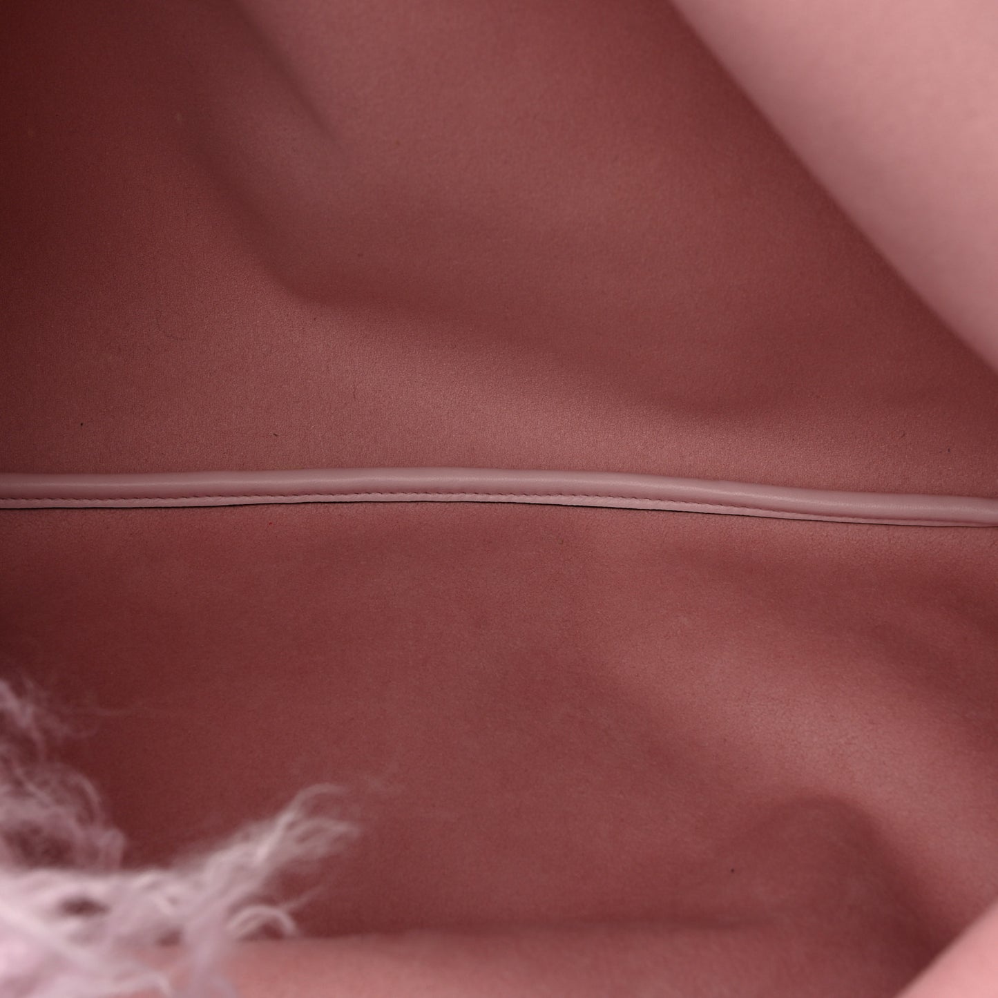 Faux Fur Softbit Shoulder Bag Pink