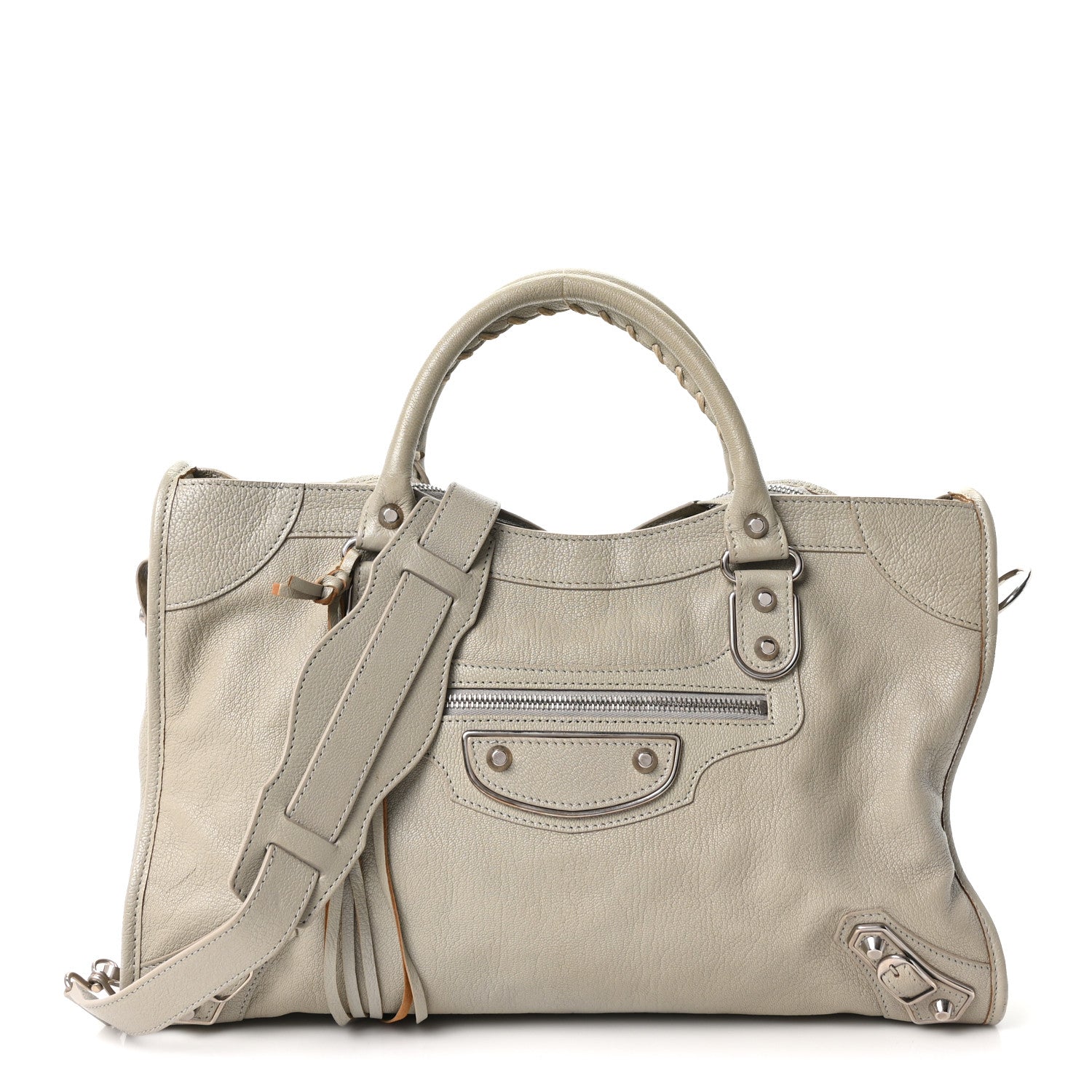 Balenciaga Chevre Gold Metallic Edge Hardware City Gris Glace 1 of 11