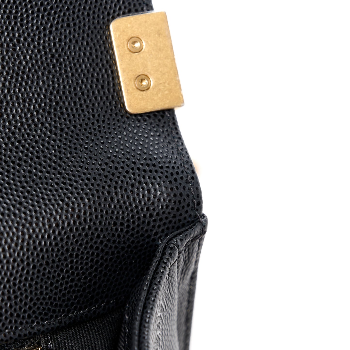 Caviar Quilted New Medium Boy Flap Black