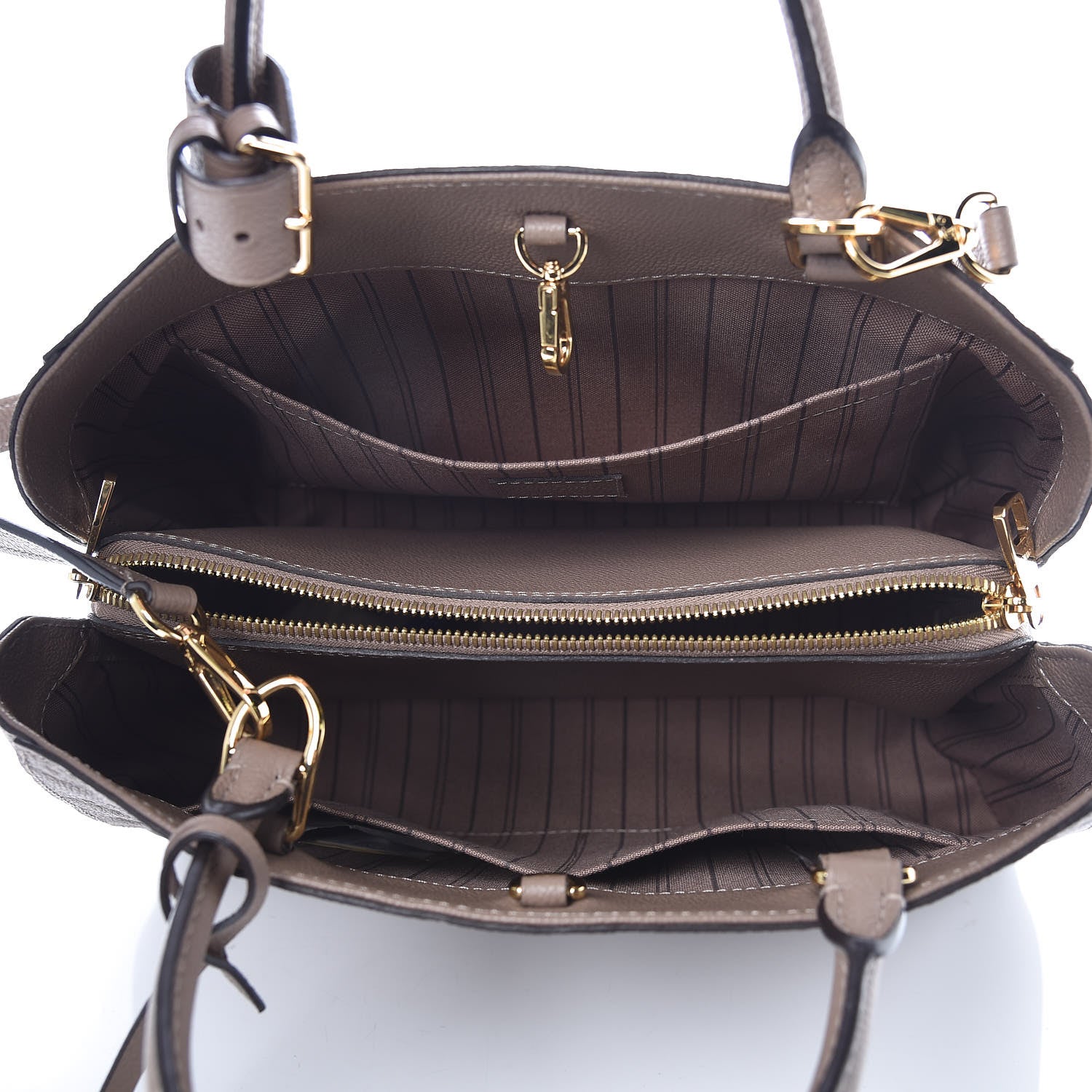Louis Vuitton Empreinte Montaigne MM Taupe 5 of 13