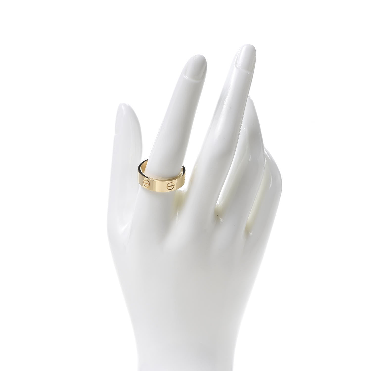 Cartier 18K Yellow Gold 5.5mm LOVE Ring 62 10 2 of 4
