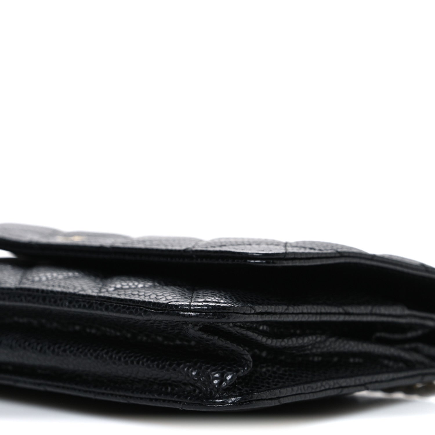 Chanel Caviar Quilted Wallet On Chain WOC Black 11 of 11