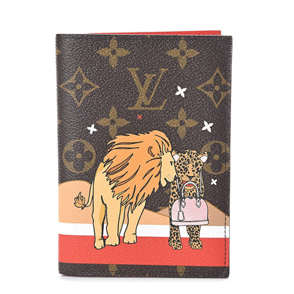 Louis Vuitton Monogram 2018 Christmas Animation Passport Cover 1 of 7