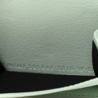 Balenciaga Smooth Calfskin Mini Papier Wallet Light Mint 7 of 9