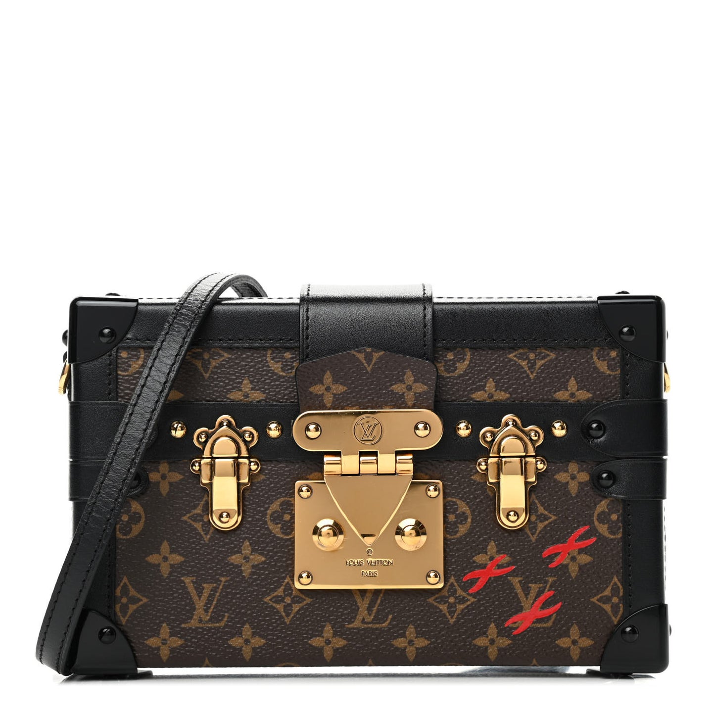 Monogram Petite Malle Black