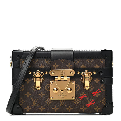 Louis Vuitton Monogram Petite Malle Black 1 of 5