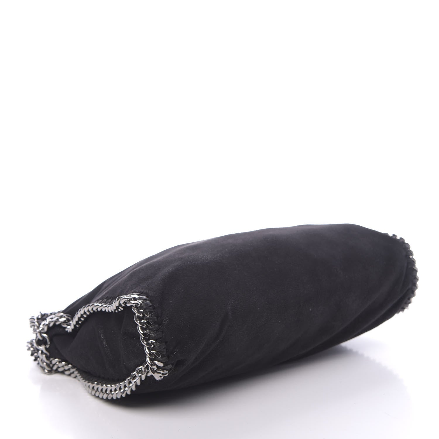 Stella McCartney Shaggy Deer Falabella Fold Over Tote Black 4 of 9