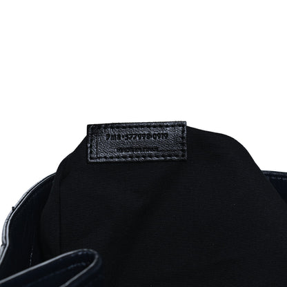 Saint Laurent Crinkled Calfskin Matelasse Monogram Niki Shoulder Bag Deep Marine 7 of 13