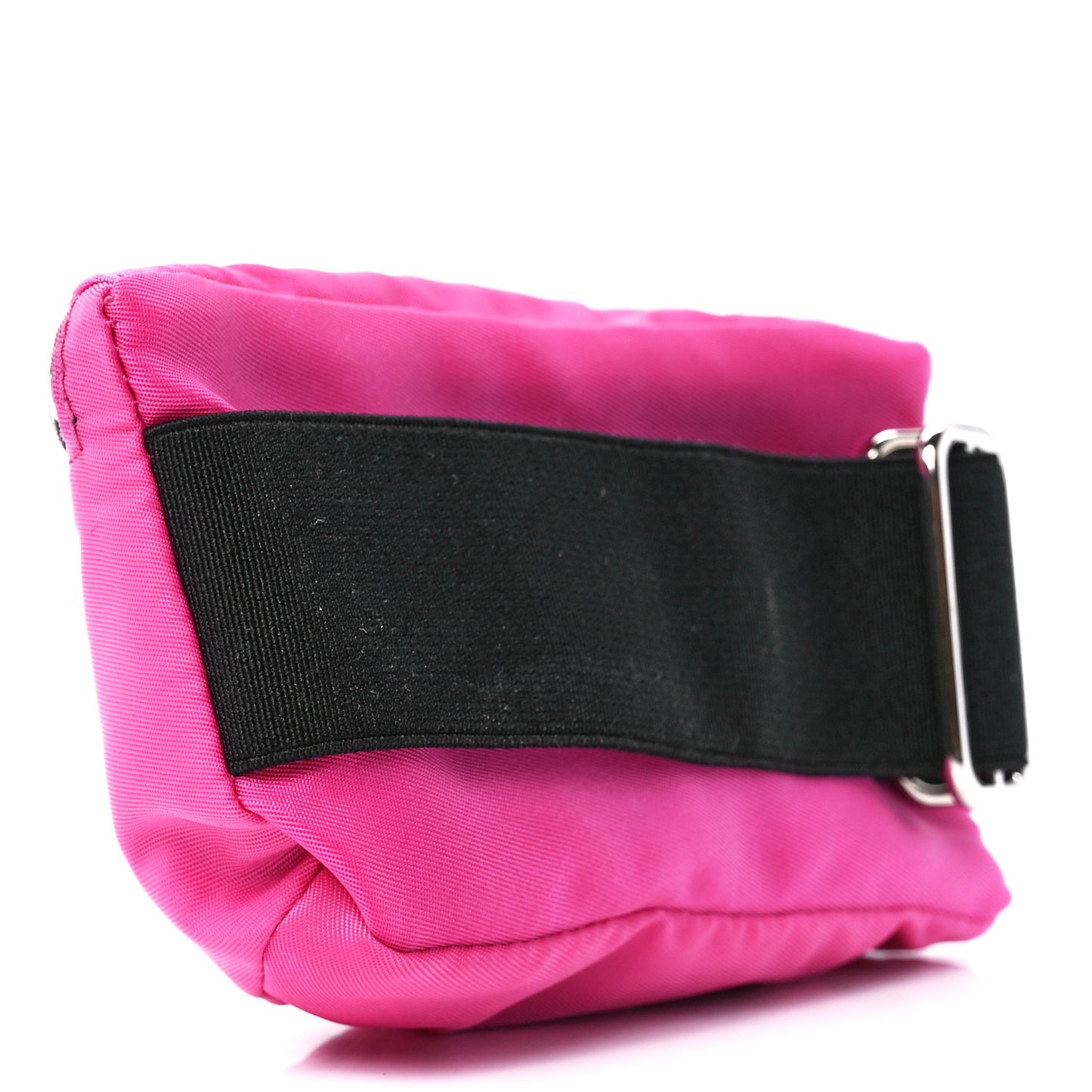 Tessuto Nylon Wrist Pouch Fuxia