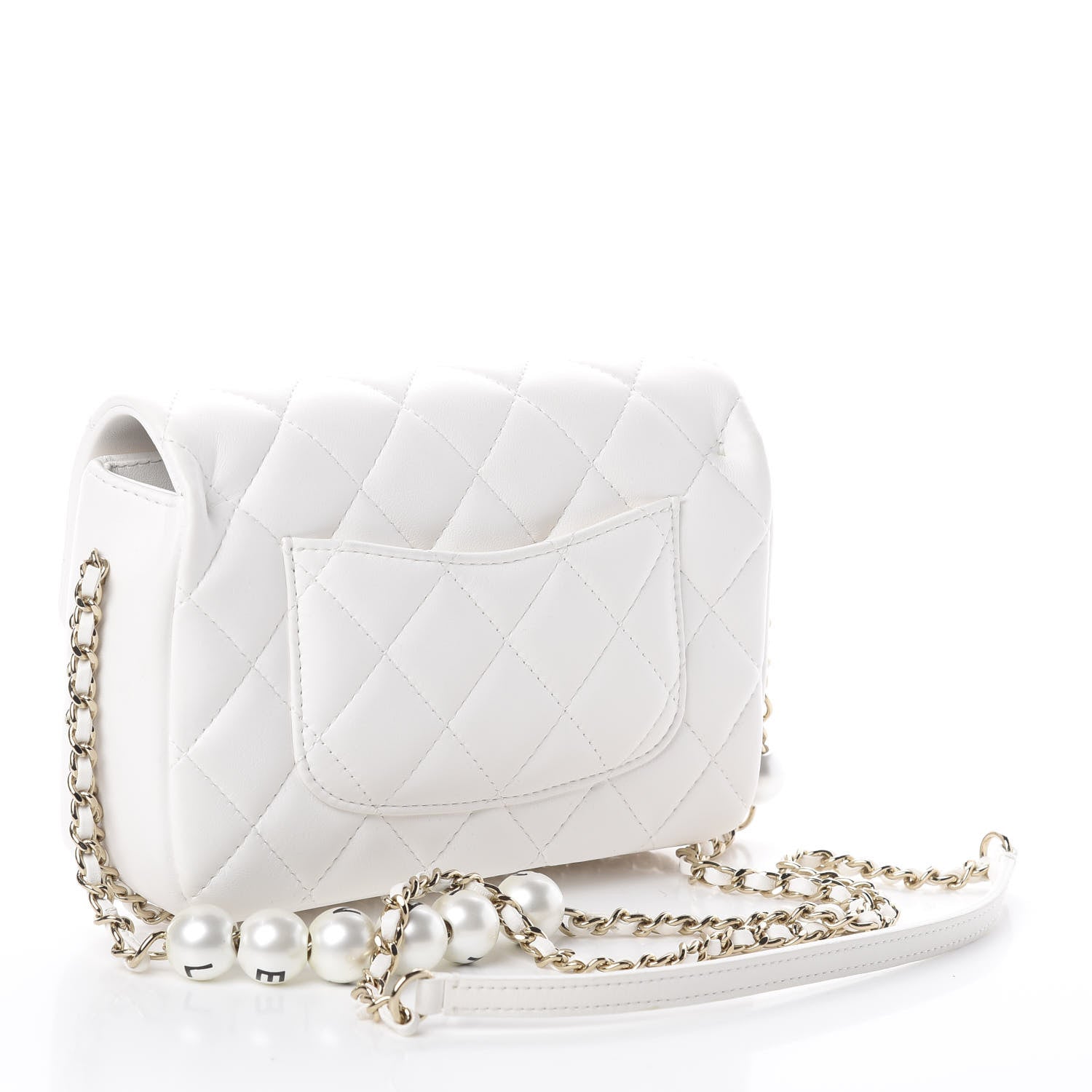Chanel Lambskin Quilted Small My Precious Flap White 2 of 8