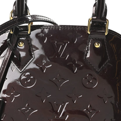 Louis Vuitton Vernis Alma BB Amarante 7 of 9