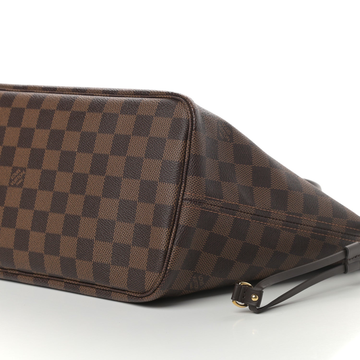 Louis Vuitton Damier Ebene Neo Neverfull MM Rose Ballerine 10 of 10